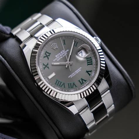 rolex oyster perpetual datejust 41 wimbledon|rolex wimbledon for sale.